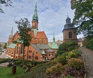 Ogród za kościołem św. Józefa w Krakowie