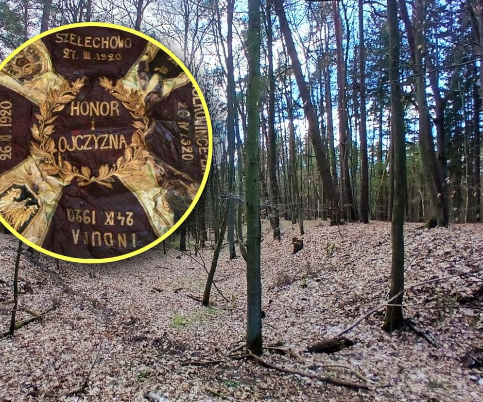 Płat sztandaru 4. Pułku Strzelców Podhalańskich odnaleziony po 85 latach!