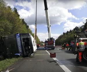 Wypadek autokaru w Niemczech