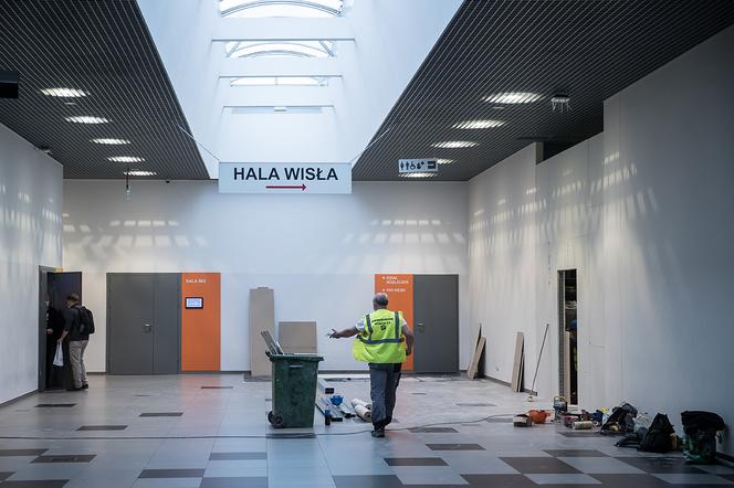 Budują Szpital tymczasowy w Krakowie w Hali Expo