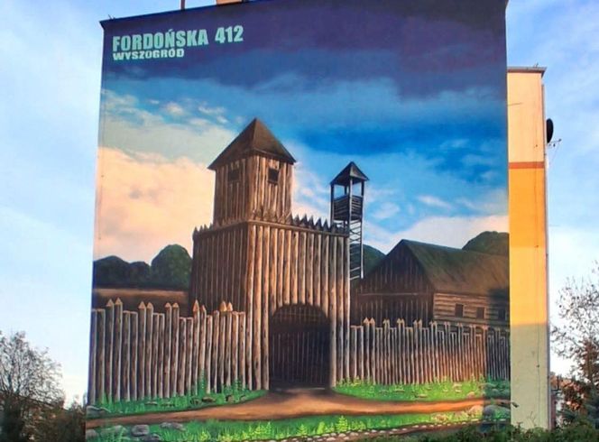 Murale Piotra Strzałki