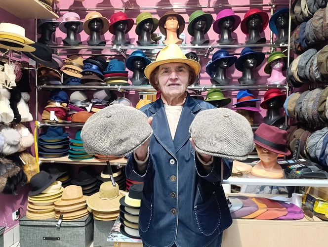 Rod Stewart kupił czapkę u Pani Marii Lipki w Krakowie