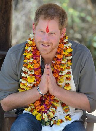 Książę Harry w Nepalu