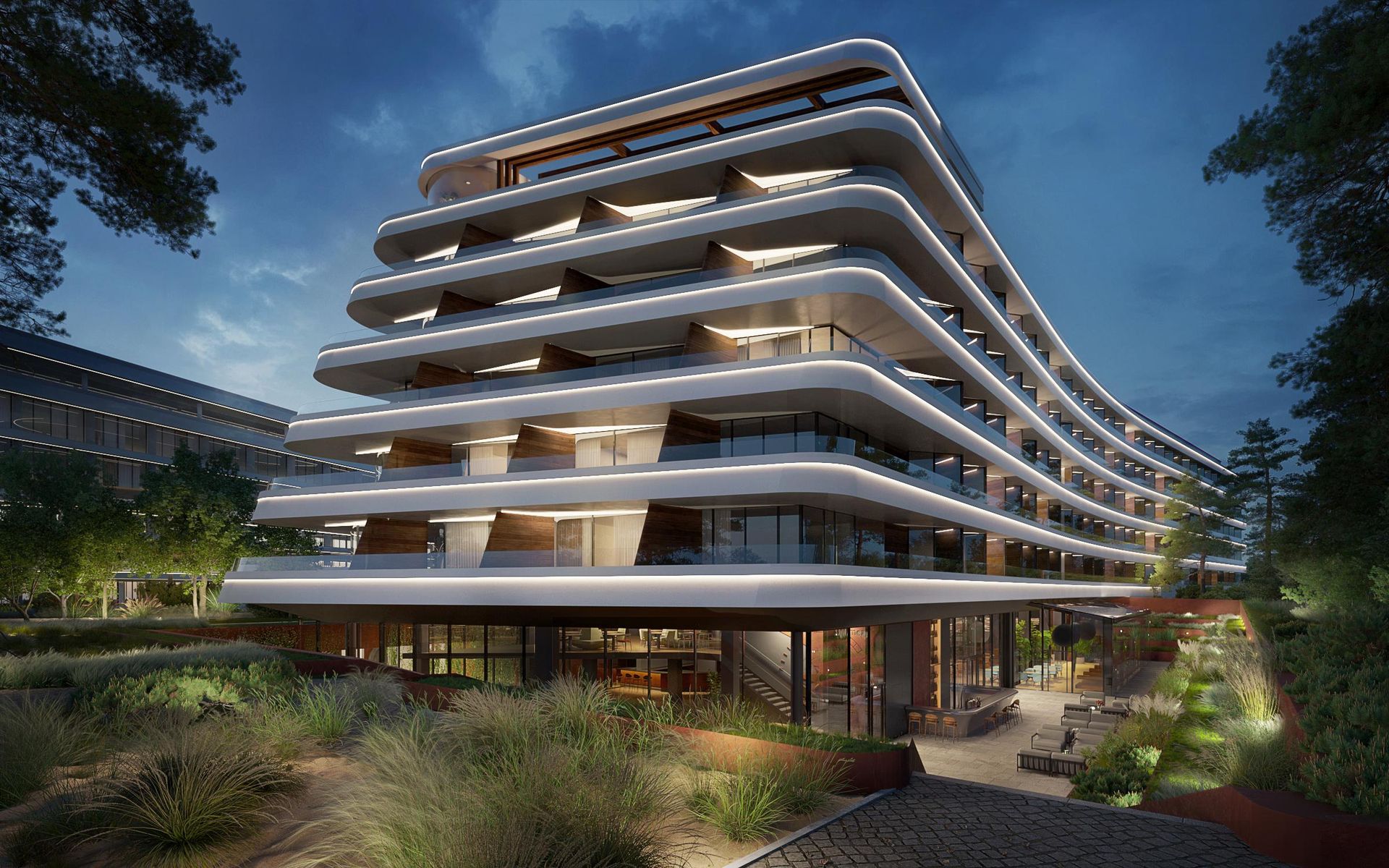 Hotel Mearl w Kołobrzegu - wizualizacje