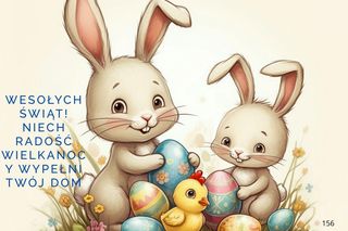 Życzenia na Wielkanoc 2025. Kartki z życzeniami do pobrania za darmo