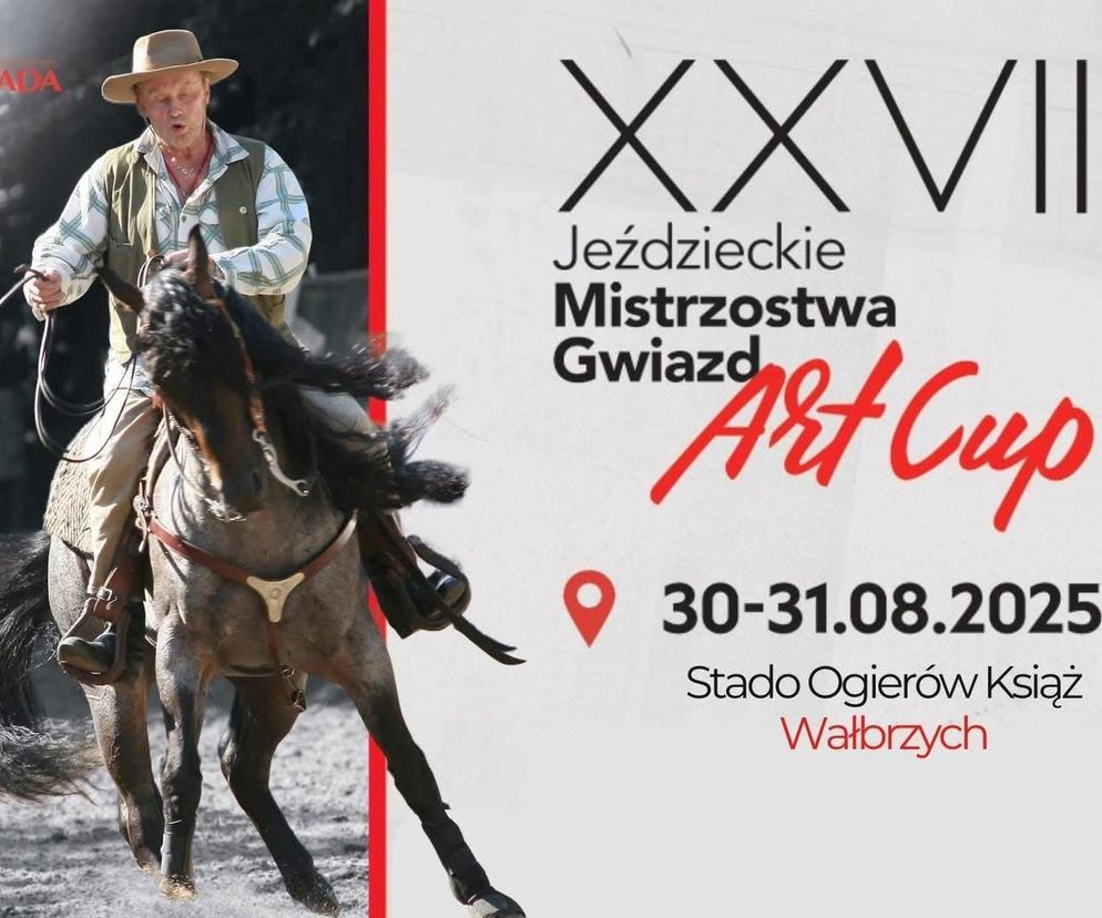 Art Cup 2025 – Jeździeckie Mistrzostwa Gwiazd w Stadzie Ogierów Książ
