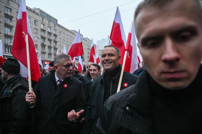 Karol Nawrocki na Marszu 2025