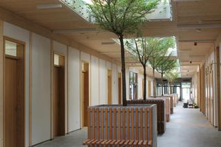 Nowoczesny budynek w Szczecinie. Jak wygląda w środku? Modułowa siedziba powstała w 3 miesiące