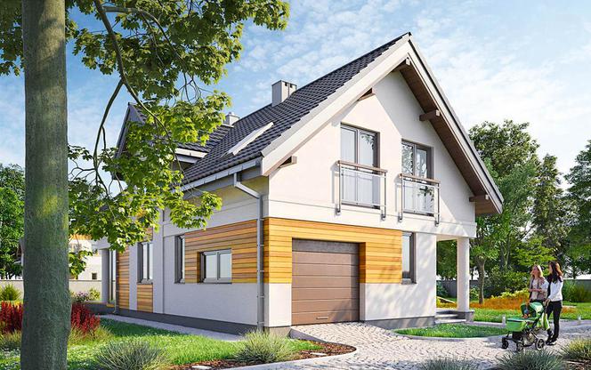 Projekty domów na wąską działkę