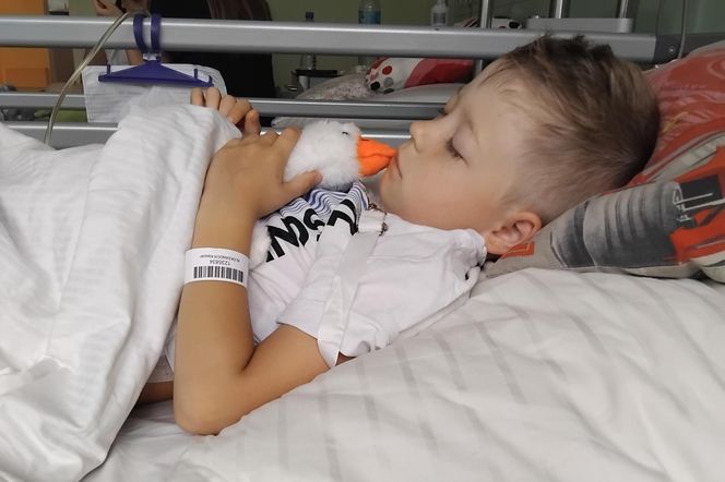 Alek Kleszer walczy z neuroblastomą