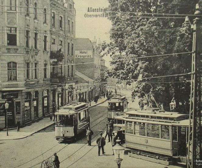 Ulica 11 Listopada w Olsztynie dawniej wyglądała zupełnie inaczej. Nosiła imię niemieckiego inżyniera