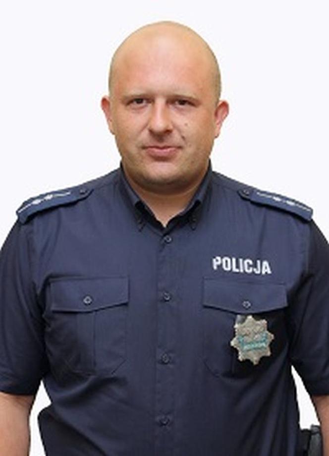 aspirant Daniel Łotysz (KOMISARIAT POLICJI II W BIAŁYMSTOKU)