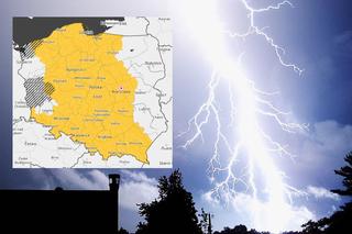 Burze z gradem w Łodzi i regionie. IMGW ostrzega!