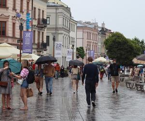 Fatalna pogoda w Lublinie! Miał być upał, a jest zlewa [GALERIA]