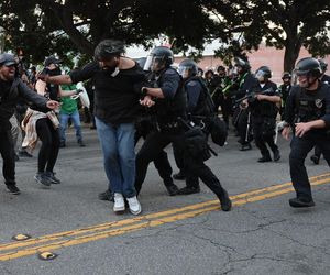 Protesty w Los Angeles coraz silniejsze. Emocje podsycają fałszywe zdjęcia i teorie spiskowe