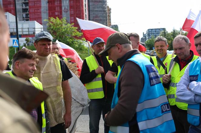 Rolnicy protestowali w Katowicach na Europejskim Kongresem Gospodarczym