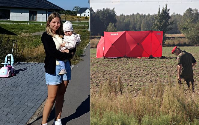 Panika w Czosnówce po upadku drona.