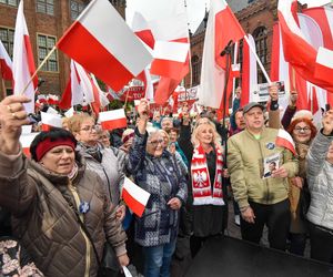 Karol Nawrocki przyjechał do Torunia. Fotorelacja ze spotkania