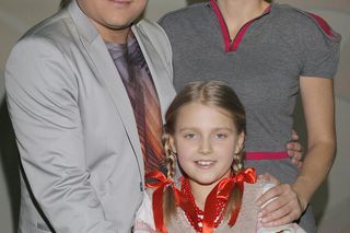 Paweł Golec z córką