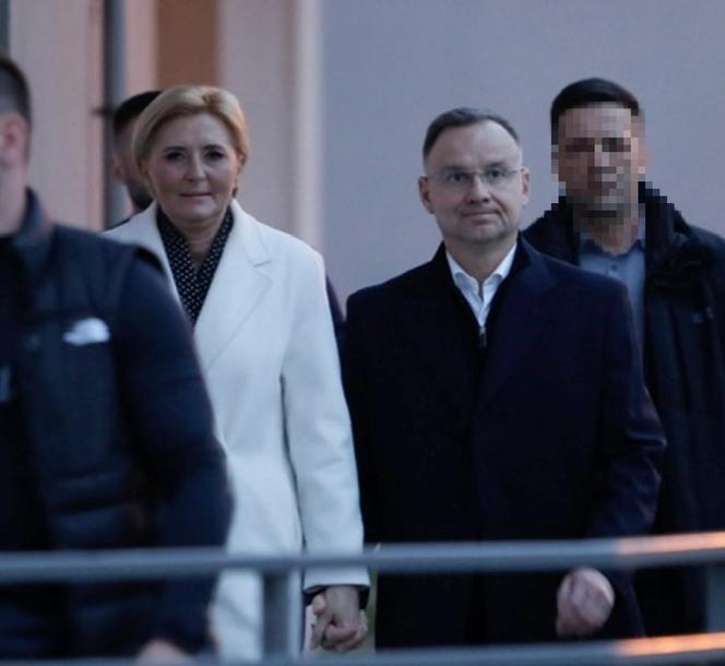 Prezydent Andrzej Duda z małżonką