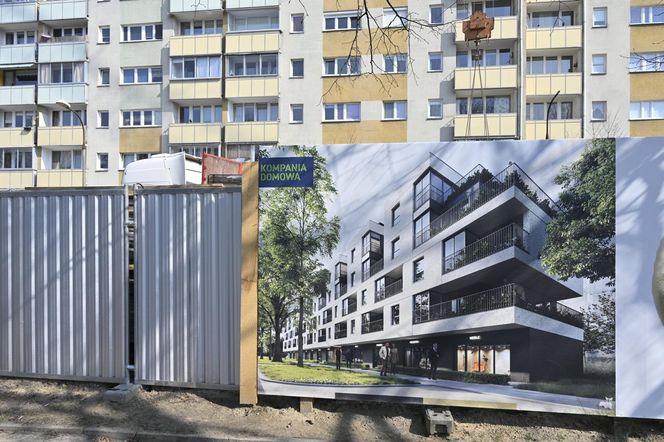 Deweloper buduje apartamentowiec tuż pod ich oknami. „Ten blok zasłoni nam świat”