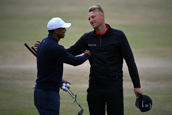 Adrian Meronk i Tiger Woods