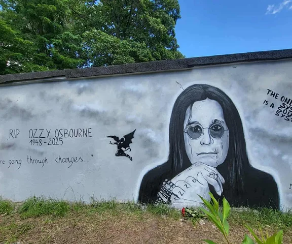 W Polsce powstał mural z Ozzym Osbournem! Gdzie dokładnie można go zobaczyć?