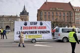 Rolnicy na ulicach Gdńska