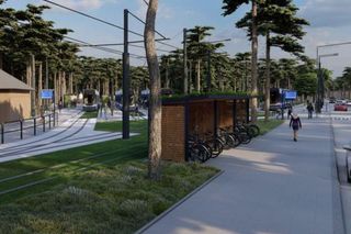 Będzie nowa pętla tramwajowa w Lesie Gdańskim. Miasto obiecuje zielone torowiska i rośliny na przystankach 