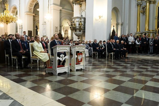 Marta Nawrocka na Dożynkach Prezydenkich