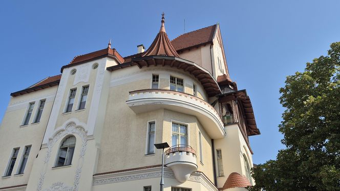 To jedna z piękniejszych kamienic w Olsztynie. Przetrwała wojnę