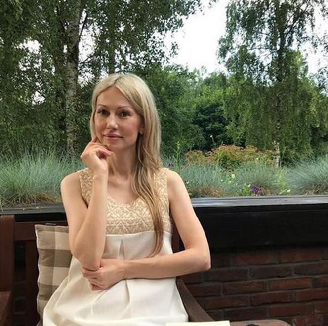 Magdalena Ogórek walczy z upałem