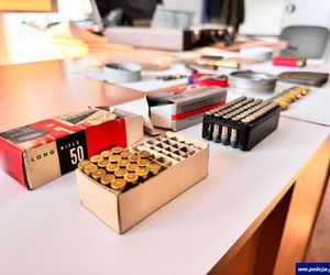 Strzelał do policjantów! Na widok radiowozu próbował uciec do lasu