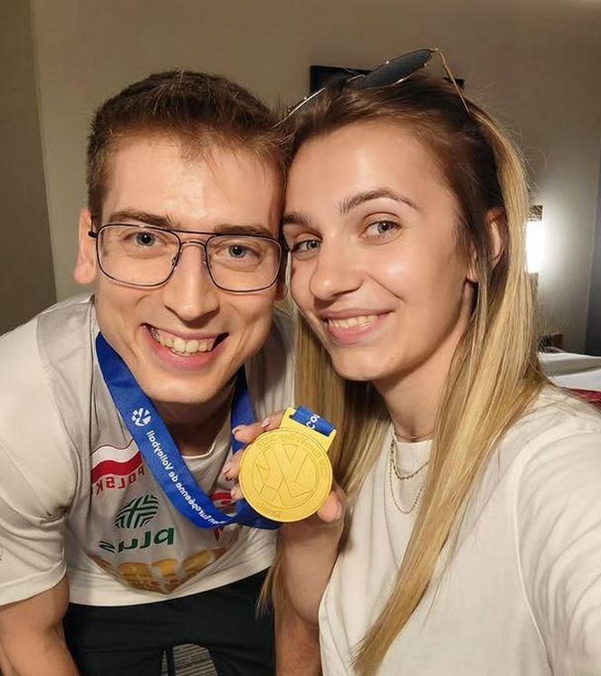 Kamil Semeniuk i jego ukochana Katarzyna