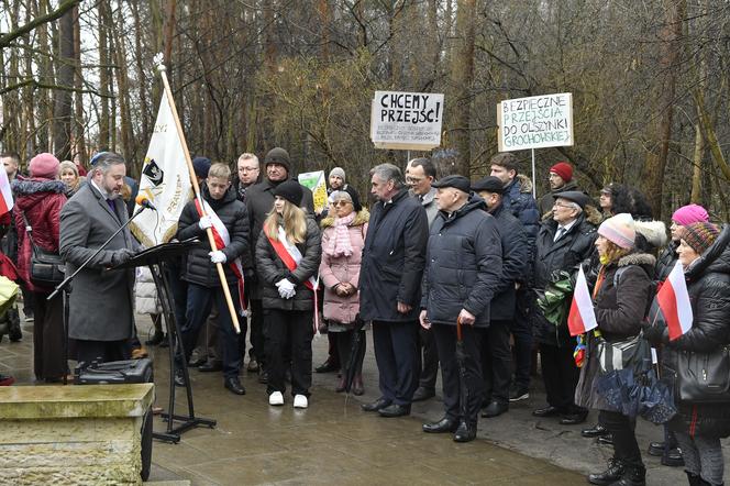 Rocznica bitwy pod Olszynką Grochowską. Mieszkańcy zorganizowali protest. „Nie odcinajcie nas od rezerwatu”