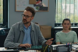 Barwy szczęścia, odcinek 3132. Radomir (Łukasz Wójcik), Weronika (Maria Świłpa)