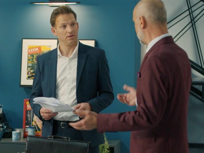 Barwy szczęścia, odcinek 3137: Łukasz Sadowski (Michał Rolnicki), Kornel (Jakub Bohosiewicz)