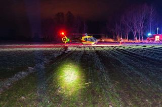 Tragedia na drodze. 21-latek wpadł motocyklem w drzewo. Nie miał szans