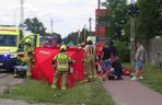 Czołowe zderzenie z motocyklem. Makabryczny wypadek w Rembelszczyźnie