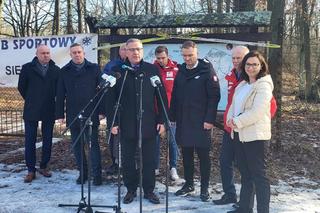 Trasy narciarskie Siedlce - konferencja ministra sportu i turystyki 