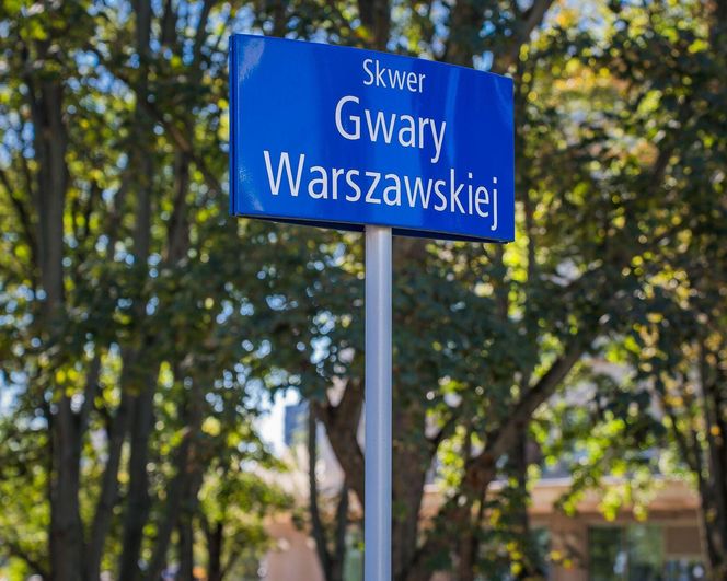 Skwer Gwary Warszawskiej na Woli po modernizacji 2025