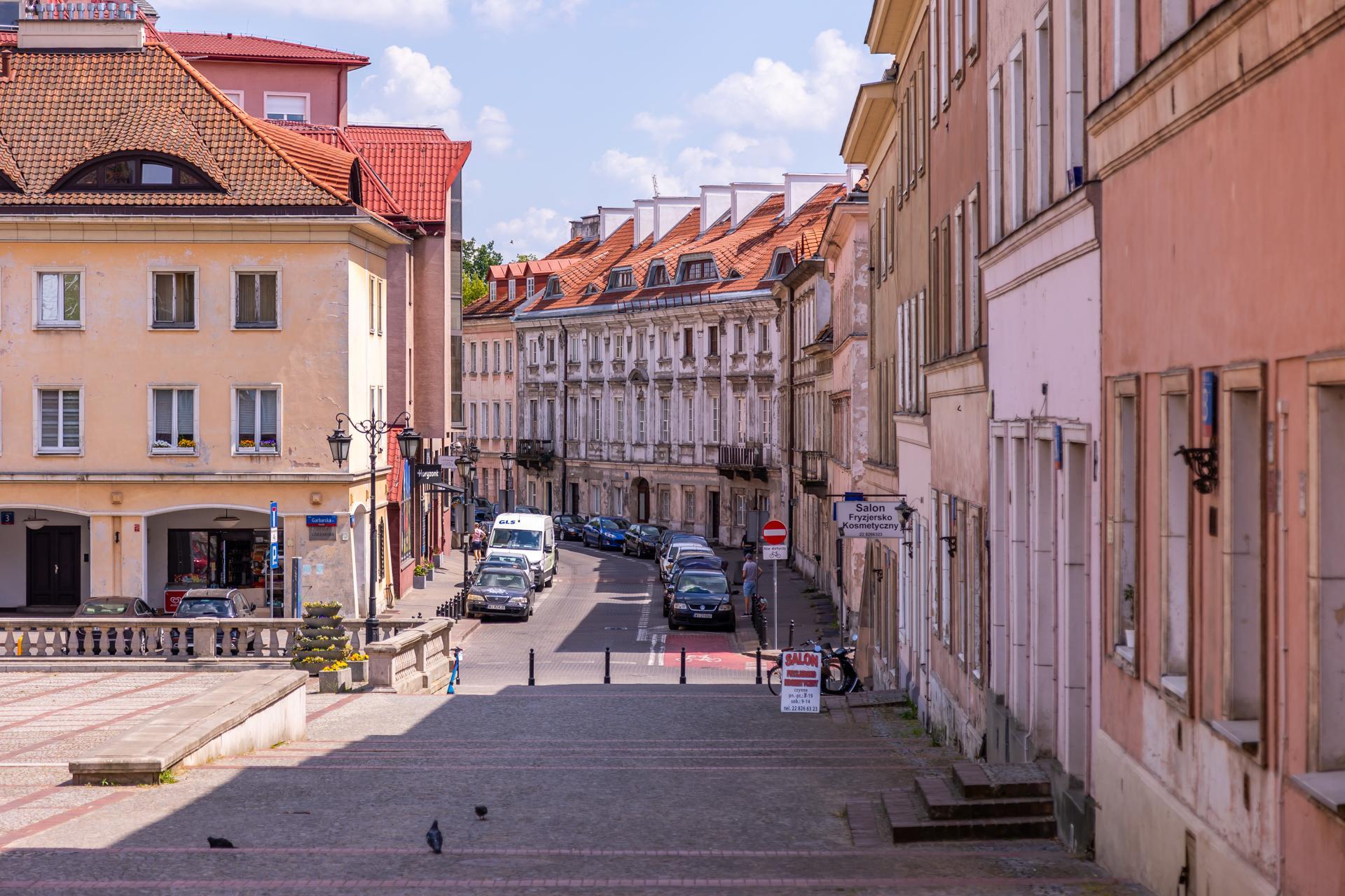 Mariensztat w Warszawie - zdjęcia. Niewykorzystany potencjał w centrum miasta
