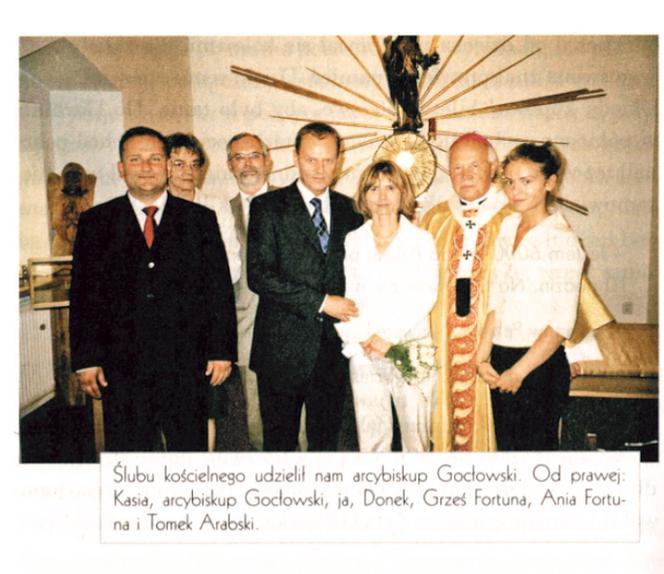 Tusk wziął ślub kościelny by zostać premierem
