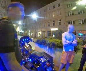 Motocykliści bez kasków i z kastetem. Policja przerwała rajd miłośników AC/DC