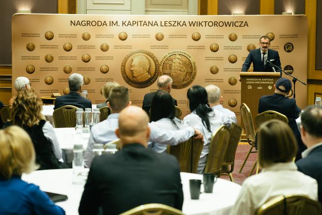 Wręczenie nagrody im kpt. Leszka Wiktorowicza