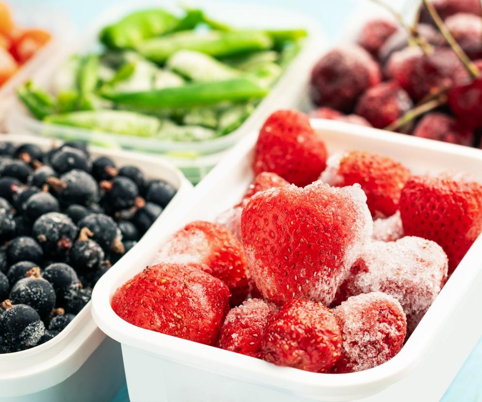 mrożenie truskawek