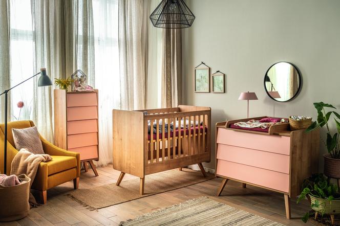 Przytulny pokój dla niemowlaka – kierunek vintage