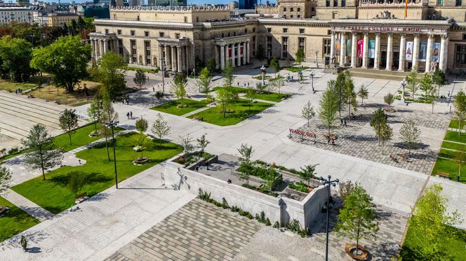 Plac Centralny Warszawa, sierpień 2025