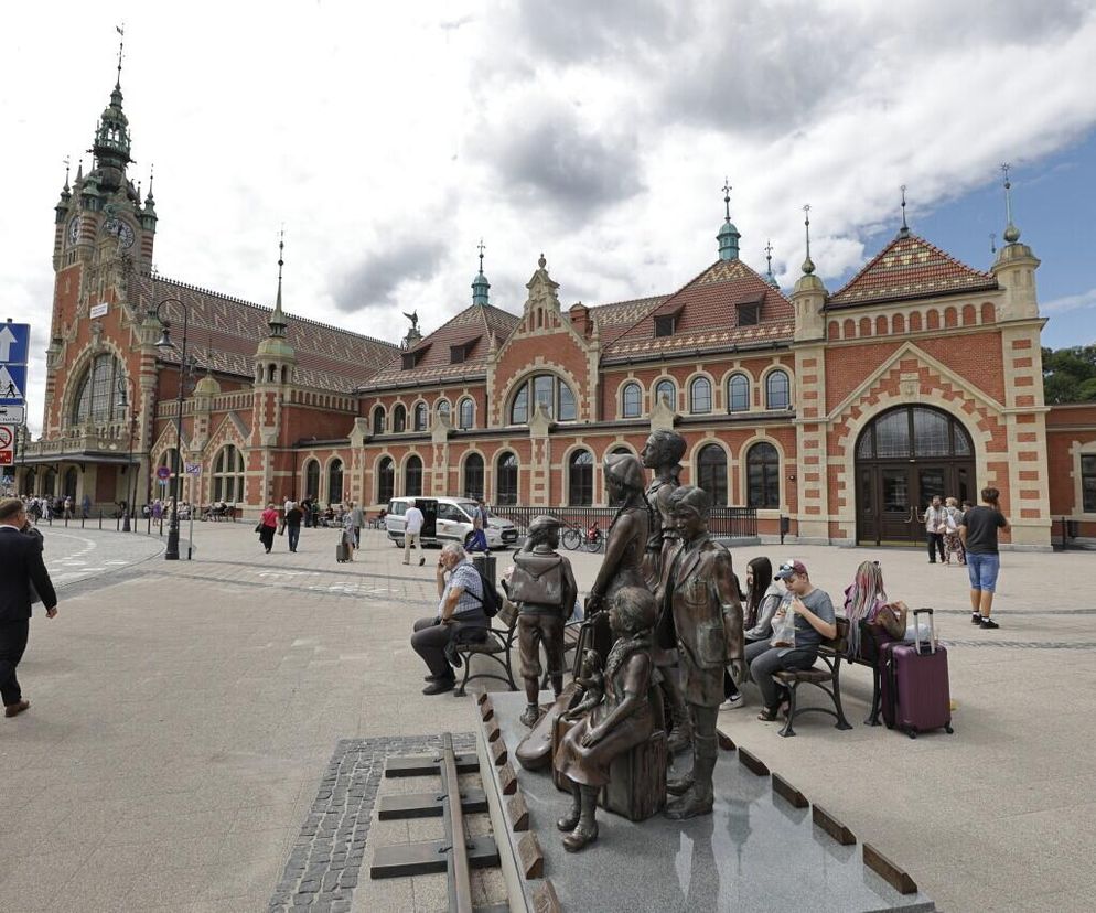 Remont dworca głównego w Gdańsku