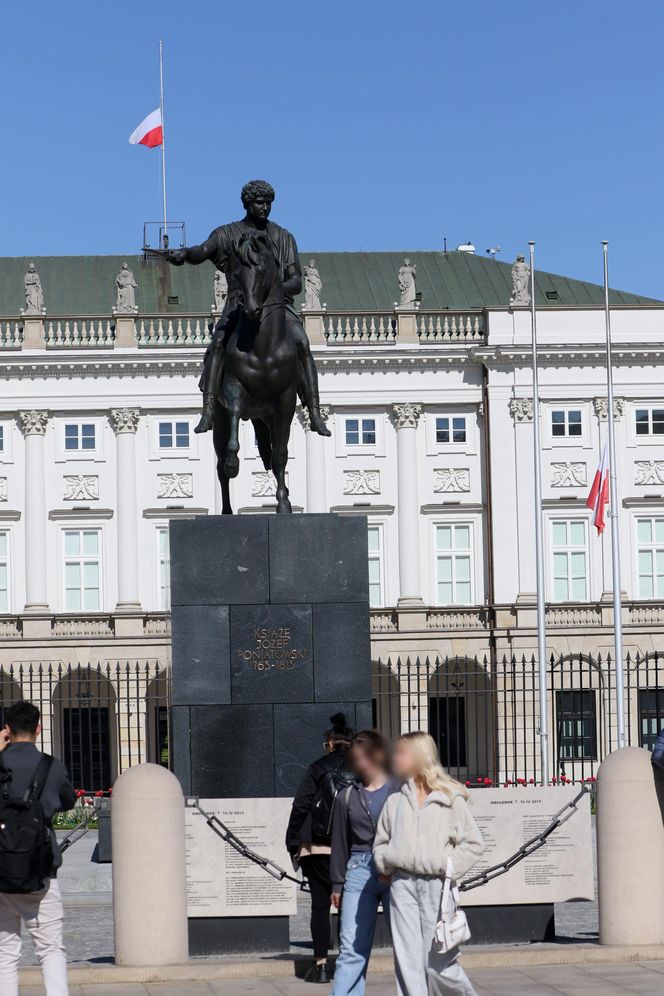 Żałoba narodowa w Warszawie